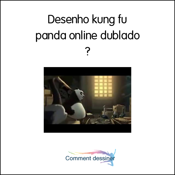 Desenho kung fu panda online dublado
